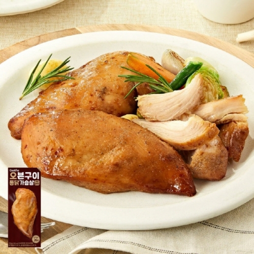 [굽네] 오븐구이 통 닭가슴살 양념갈비맛 110g 10팩