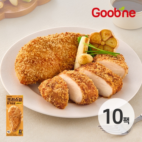 [굽네] 크리스피 닭가슴살 갈비바사삭 110g 10팩