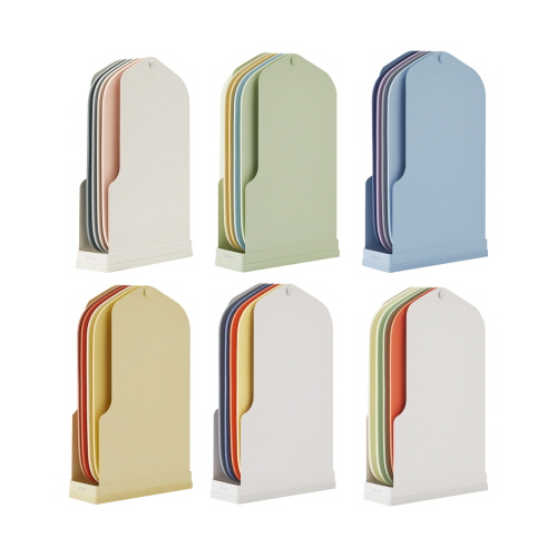 [모도리] NEW 깔끔도마 세트 (도마 4p+거치대) (택1)