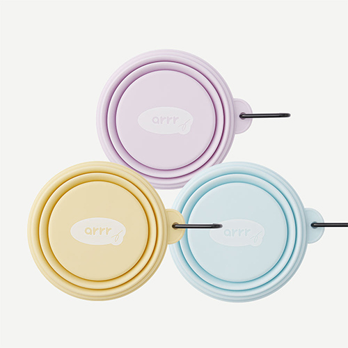 [아르르] 반려견 산책 휴대용 식기 (택1)