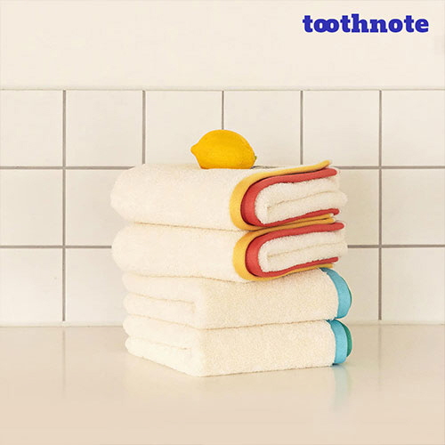 [투스노트] 더노트 보드라움 40수 모달타올 4p (택1)