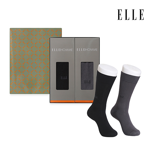 [만원의행복][엘르] 신사 정장 양말 2족세트