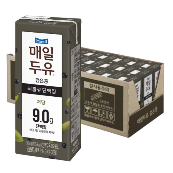 [매일두유] 검은콩 190ml x 24개입
