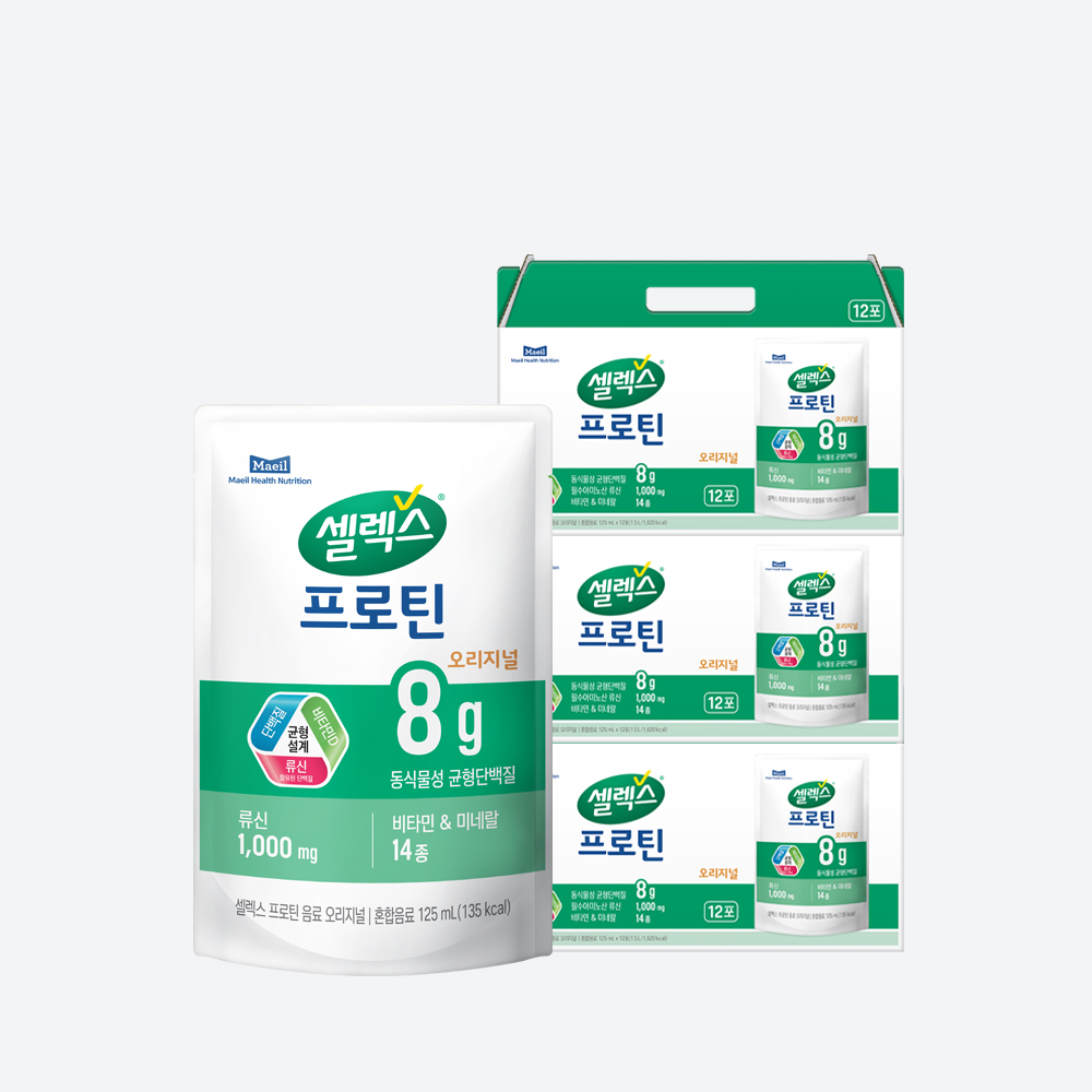 셀렉스 프로틴 음료 125ml x 36(파우치)