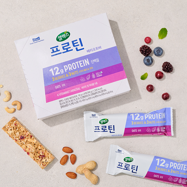 셀렉스 프로틴바 베리오트(50g) 6입 x 3박스