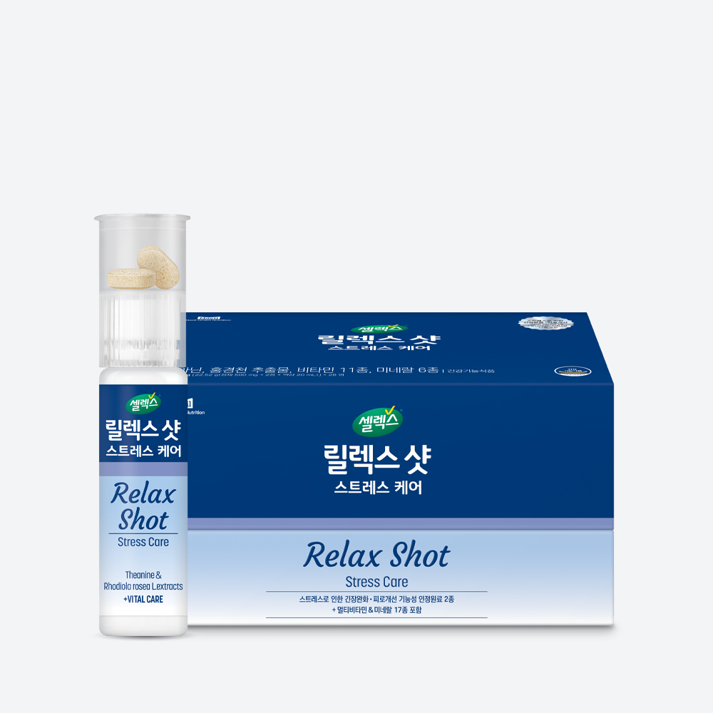 셀렉스 릴렉스샷 스트레스(22.5gx28입) 1박스