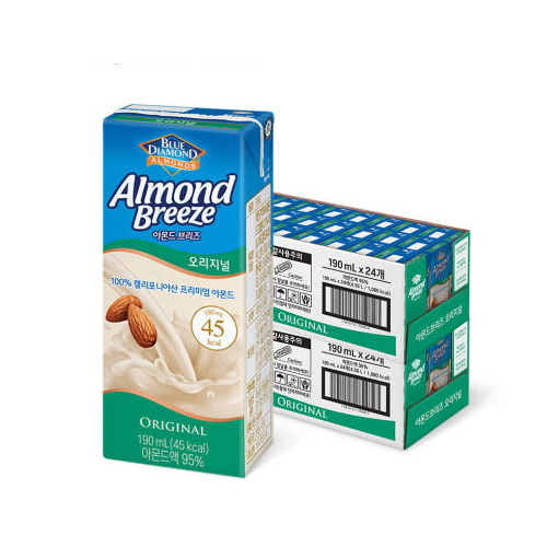 [매일유업] 아몬드브리즈 식이섬유 190ML*24