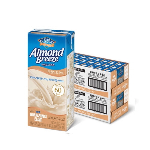 [매일유업] 아몬드브리즈 오트 190ML*24