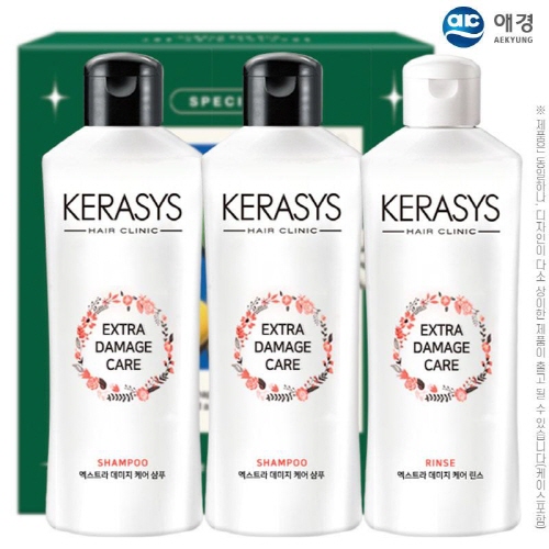 [만원의행복] [AK] 애경 케라시스샴푸180용기2P 린스180용기(3종)