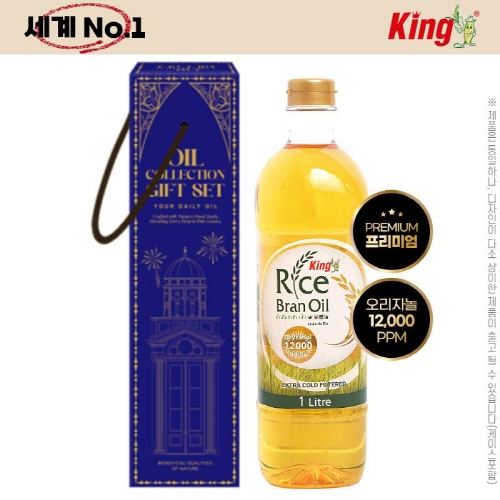 [만원의행복] [King] (세계No.1)킹 프리미엄현미유1L 1P(12,000ppm)