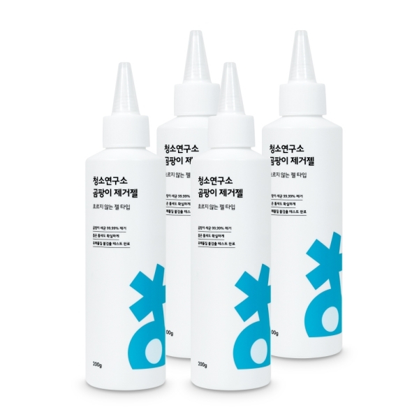 [청소연구소] 국내생산 곰팡이 제거젤 (200g*4개)