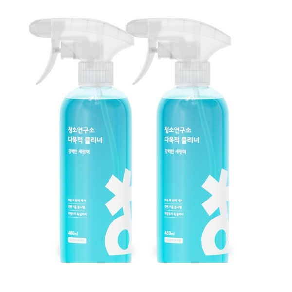 [청소연구소] 국내생산 다목적 클리너 (480ml*2개)