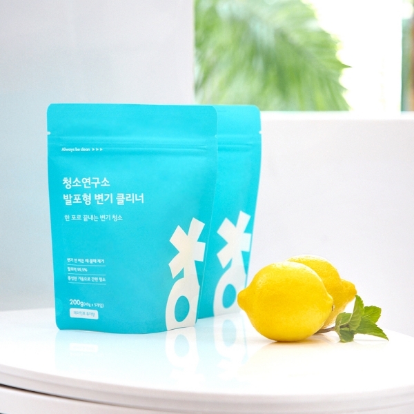 [청소연구소] 발포형 변기 클리너 (5개입*2팩)