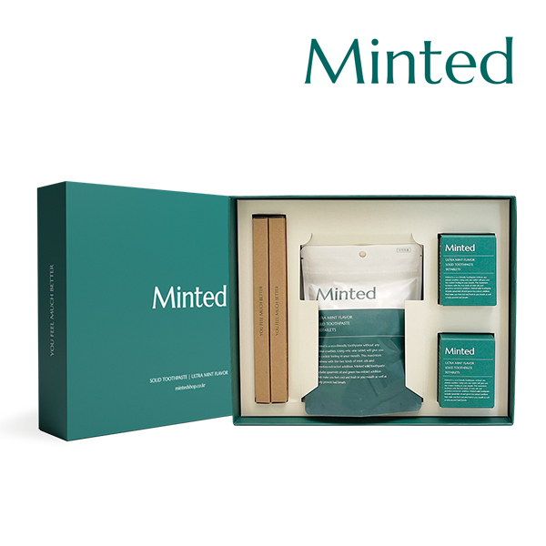 [민티드] 울트라민트 고체치약 선물세트