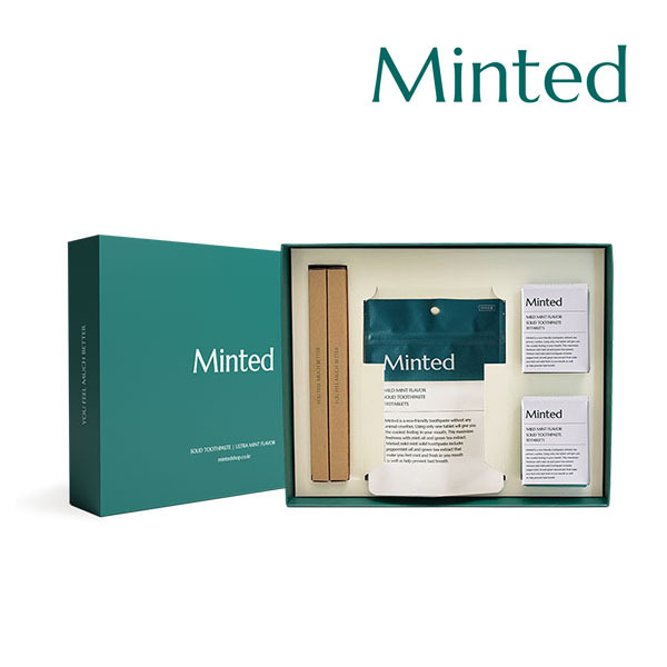 [민티드] 마일드민트 고체치약 선물세트