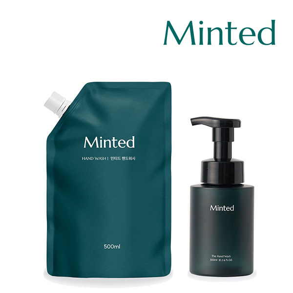 [민티드] 퍼퓸 핸드워시 리필형 1개 + 공병 1개