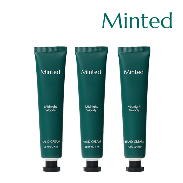[민티드] 리얼 모이스쳐 핸드크림 3개 ( 30ml x 3 )