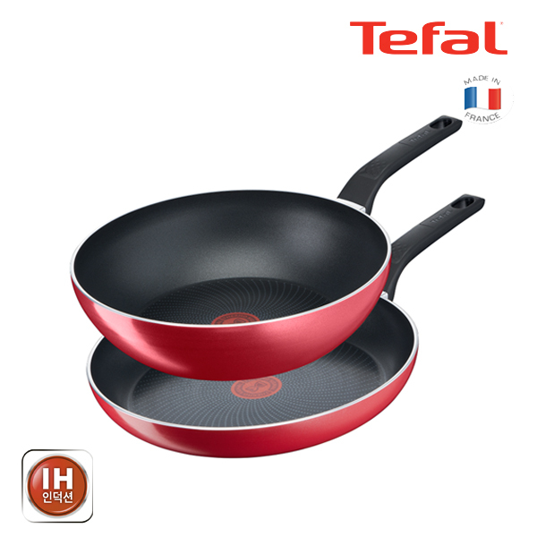 테팔 팬&냄비 IH 인덕션 스타트앤쿡 2종세트 (프라이팬 28cm + 볶음팬 28cm)