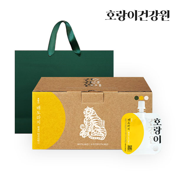 [호랑이건강원] 먹기편한 100%국산 배도라지 착즙 20포