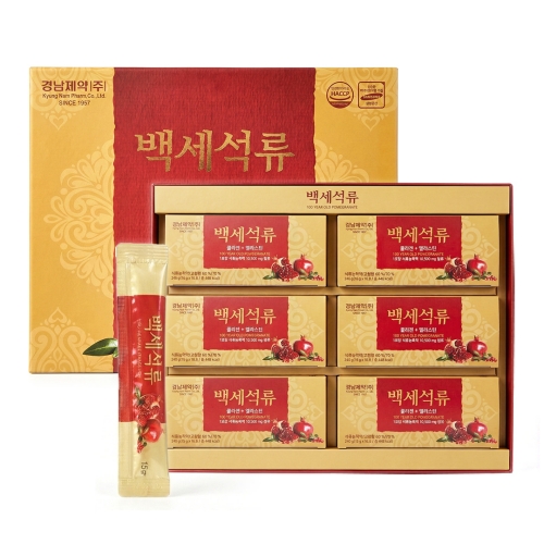 경남제약 백세석류 콜라겐 엘라스틴