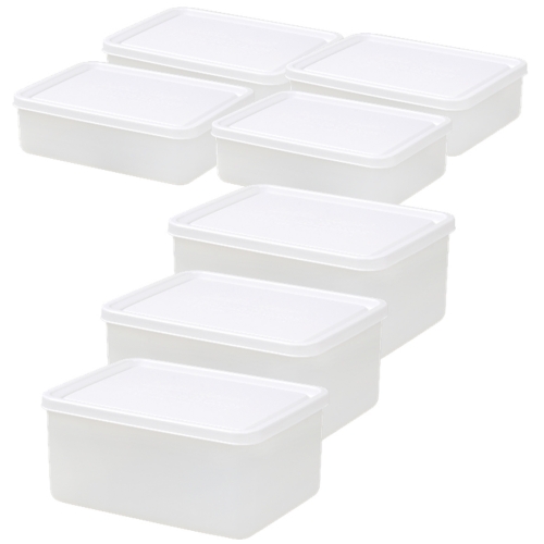 [신제품]데비마이어데비박스스노우화이트냉동용기세트3호(600ml4개,1000ml3개)