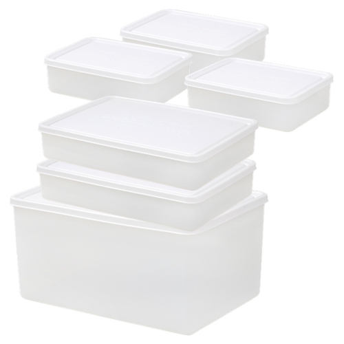 [신제품]데비마이어데비박스스노우화이트냉동용기세트4호(600ml3개,1500ml2개,3800ml1개)