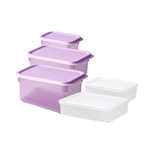 [신제품]데비마이어데비박스혼합선물세트3호라벤더퍼플냉장+스노우화이트냉동(라밴더퍼플(냉장)-245ml1개,570ml1개,760ml1개,스노우화이트(냉동)-300ml1개,600ml1개)