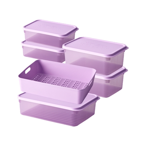 [신제품]데비마이어데비박스라벤더퍼플스페셜세트(900ml2개,1700ml2개,3750ml1개,3750ml채반1개)