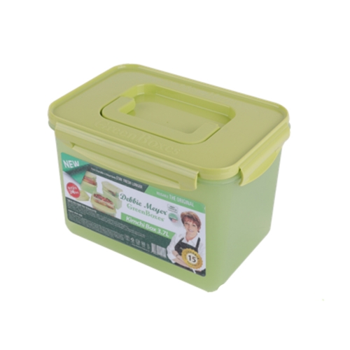 [신제품]데비마이어김치통3.7리터(그린)