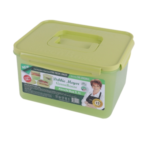 [신제품]데비마이어김치통5.1리터(그린)