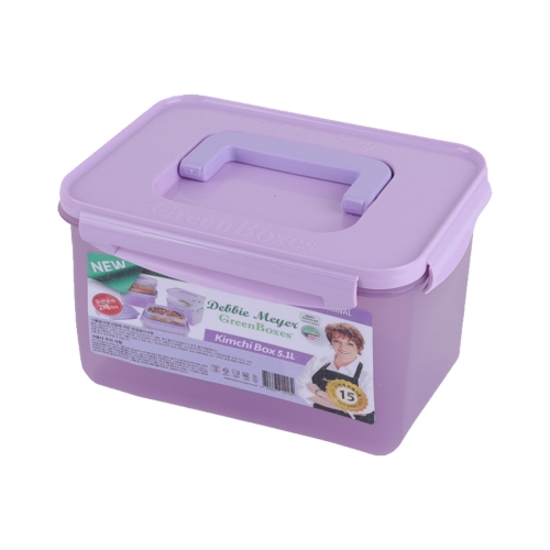 [신제품]데비마이어김치통5.1리터(라벤더퍼플)