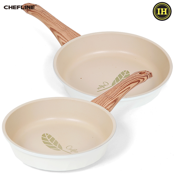 [CHEFLINE] 셰프라인 - 포레스트IH 프라이펜 2종세트(20f,24f)