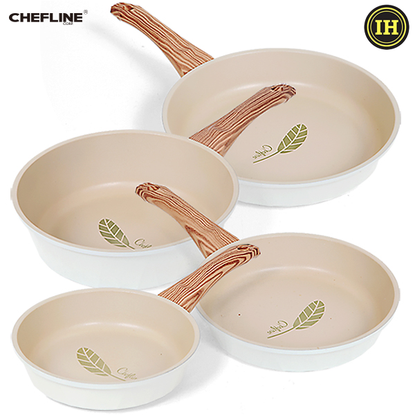 [CHEFLINE] 셰프라인 - 포레스트IH 프라이펜 4종세트(20f,24f,28f,26w)