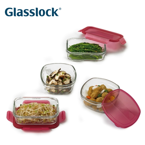 [글라스락] 비바 마젠타 혼합 4조세트