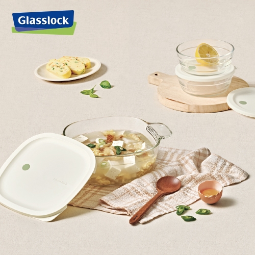 [글라스락] 올리브 스팀용기&스팀볼세트 3종