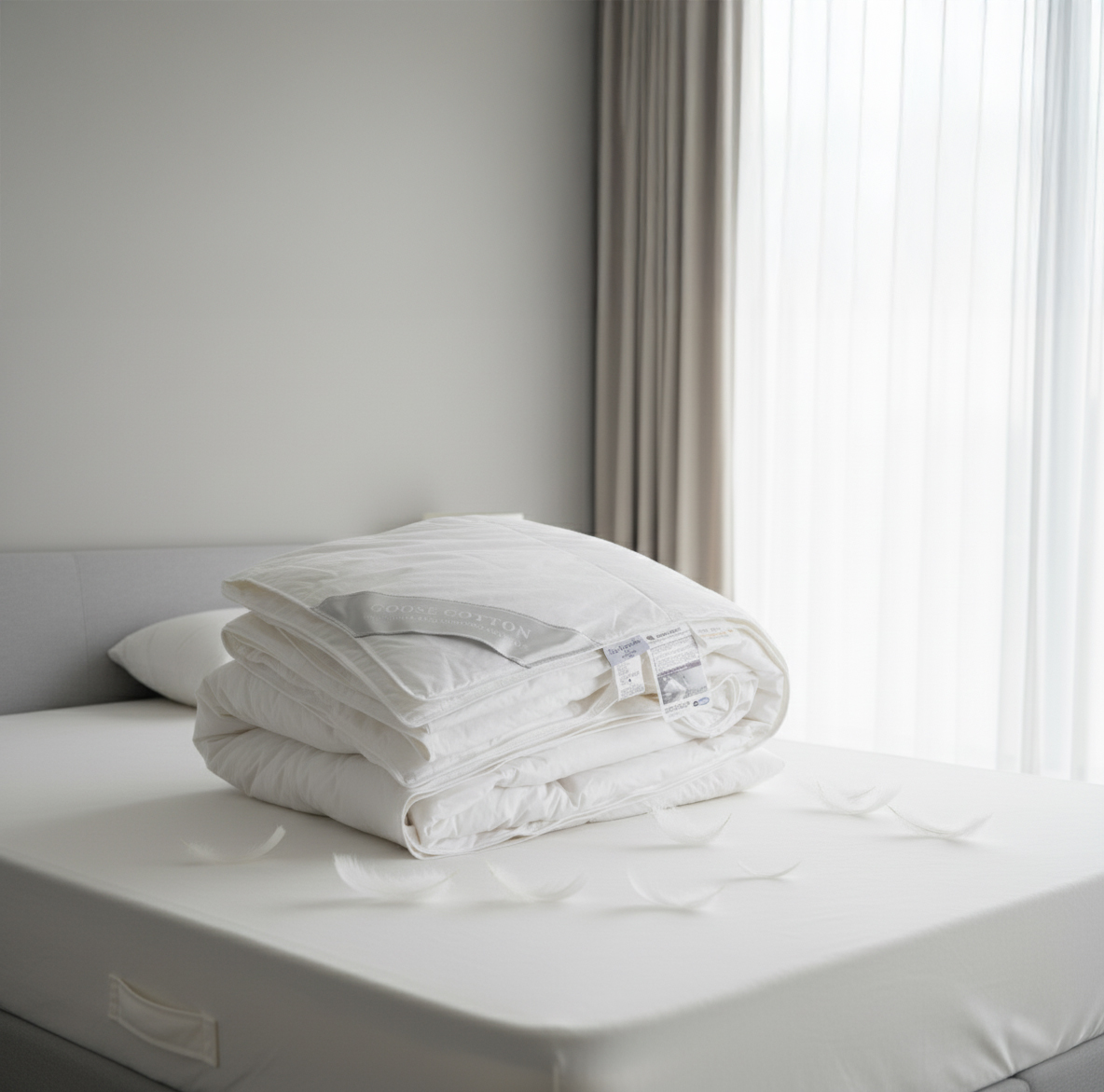 [Guy Laroche] 호텔식 코튼 구스 이불Q