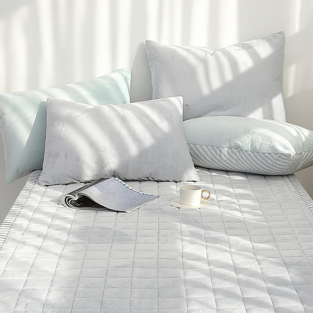 [Guy Laroche] 극세사 패드 SS (그레이)