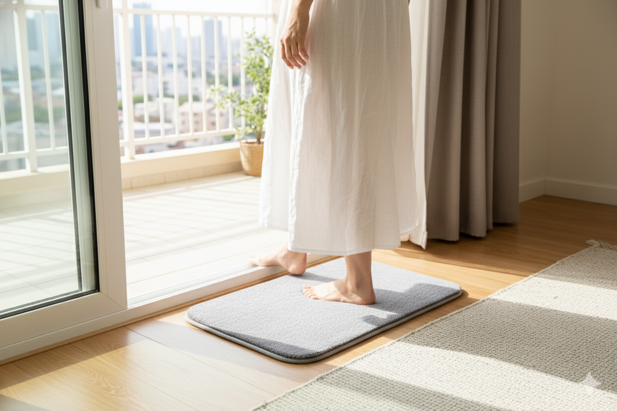 [Guy Laroche] 메모리폼 발매트-그레이