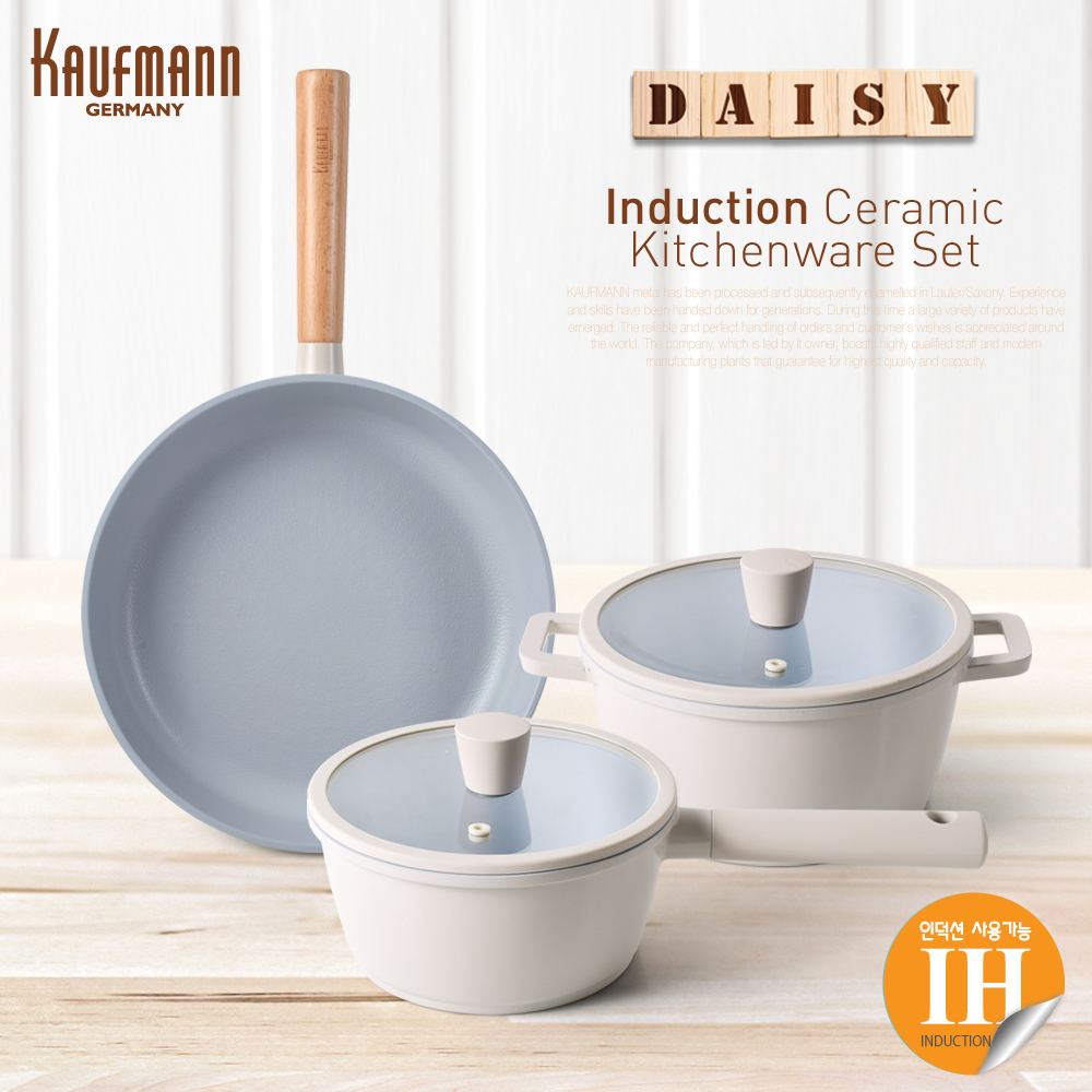 [카우프만] 데이지 인덕션 주방 5P 세트(A형)  KDIC-A5P