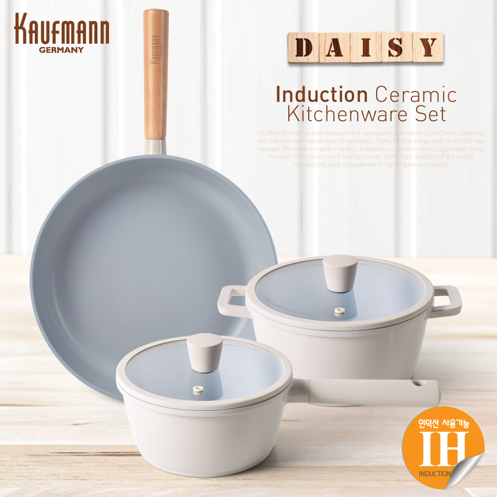 [카우프만] 데이지 인덕션 주방 5P 세트(B형) KDIC-B5P