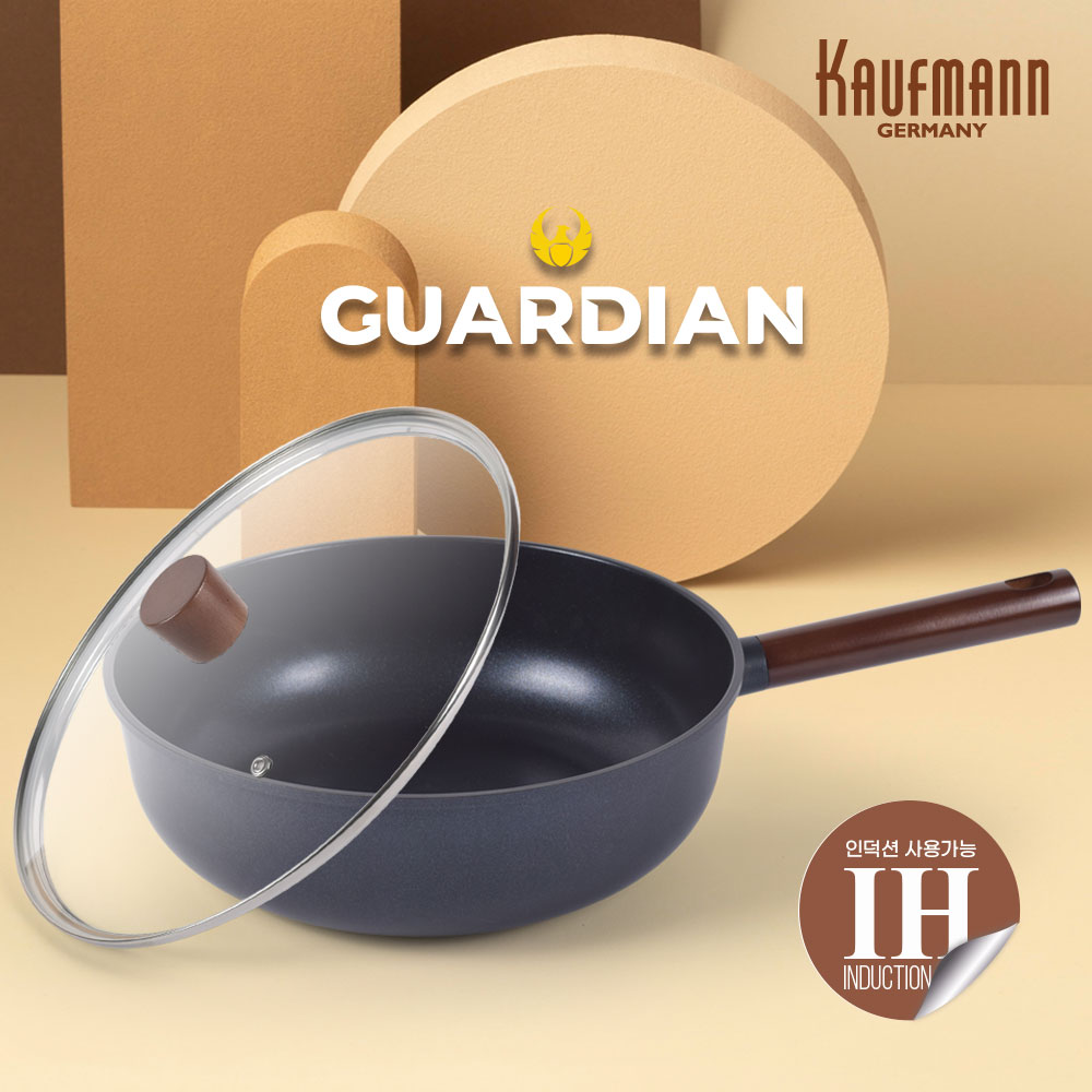 카우프만 가디언 인덕션 28cm 궁중팬세트 KGIF-28WG