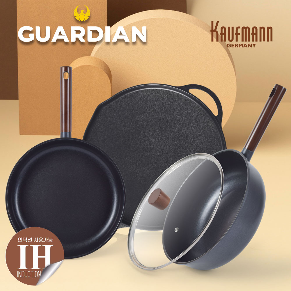 카우프만 가디언 인덕션 그리들팬 4P 세트(GF형)  KGIF-GF4P