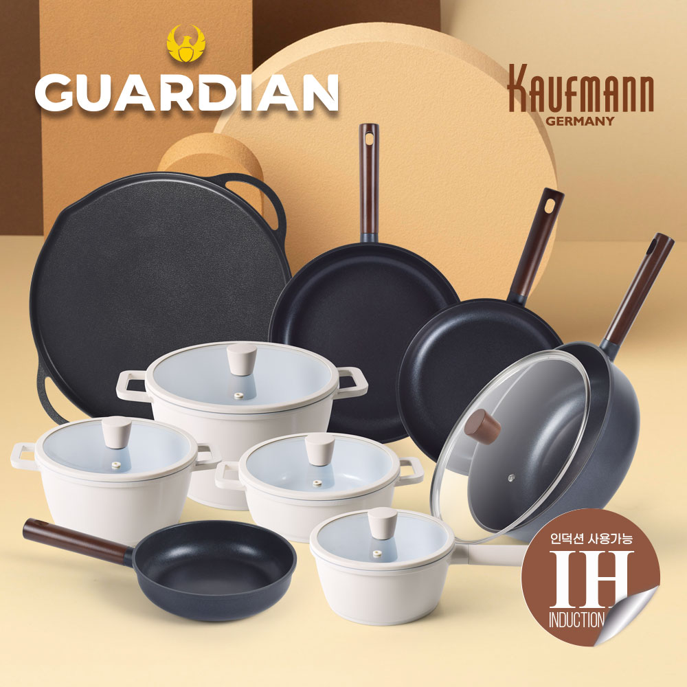 카우프만 가디언 인덕션 주방 14P 세트(GF형)  KGIC-GF14P