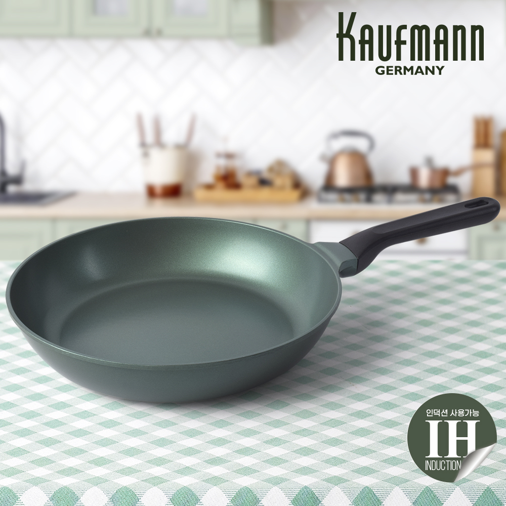 [카우프만] 올리브 인덕션 28cm 프라이팬  KOIF-28F