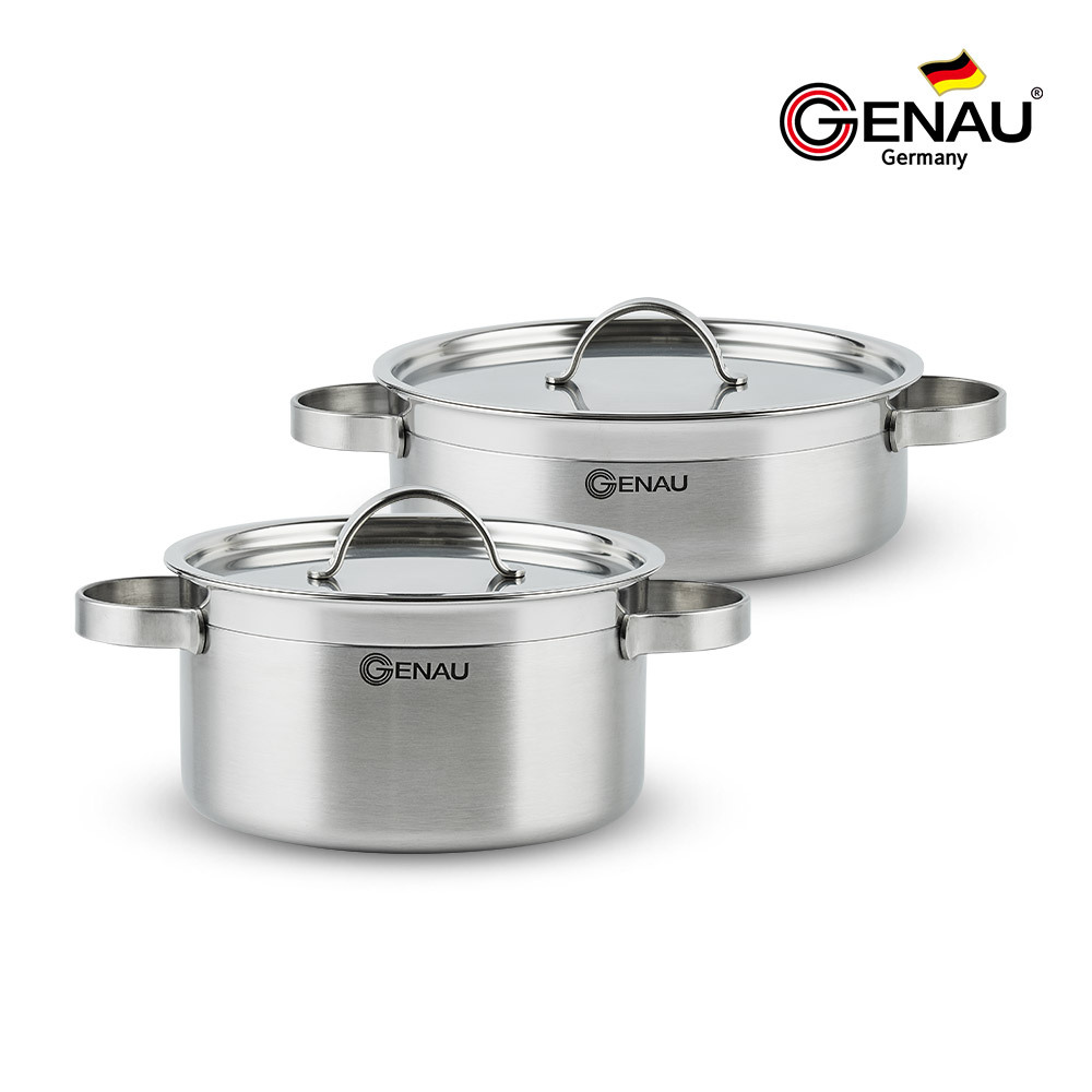 [독일 제너] 통3중 IH 스텐냄비 2종H(20양수+24전골)