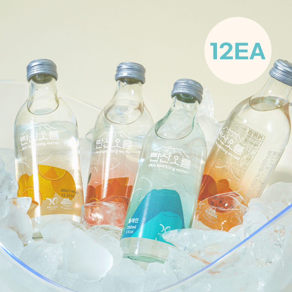 탄산오름 프리미엄 제주 탄산수 250ml x 12개입