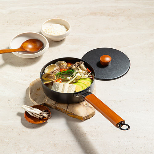 에브리빙 더블랙 편수냄비 16cm