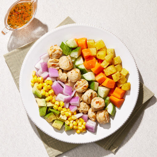 [만원의행복][굽네] 299 다이어트 도시락 시래기표고버섯솥밥&훈제오리단호박찜 3팩+닭가슴살 큐브 오리지널 1팩