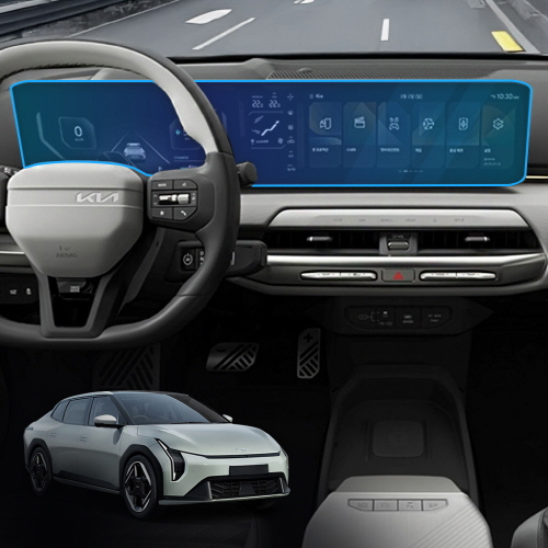 [픽셀아머] 네비게이션 디스플레이 풀커버 초고투명 보호필름 KIA EV4