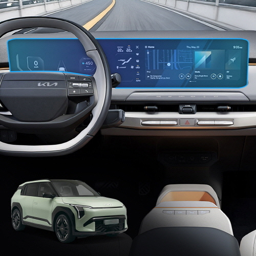 [픽셀아머] 네비게이션 디스플레이 풀커버 초고투명 보호필름 KIA EV3